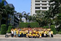 วันเสาร์ที่ 23 มีนาคม 2562 ศูนย์ความเป็นเลิศทางการแพทย์ด้านโรคตับ โรงพยาบาลจุฬาลงกรณ์ สภากาชาดไทย และชมรมคนรักษ์ตับ จัดงานทำบุญเลี้ยงพระ เพื่ออุทิศส่วนกุศลให้กับผู้บริจาคอวัยวะตับ ณ อาคารแพทยพัฒน์ โรงพยาบาลจุฬาลงกรณ์ โดยมี รศ.ดร.นพ.ปิยะวัฒน์ โกมลมิศร์ เป็นประธานในพิธี พร้อมด้วยแพทย์ประจำบ้านต่อยอด พยาบาล เจ้าหน้าที่ และสมาชิกชมรมคนรักษ์ตับกว่า 150 คน ซึ่งได้ร่วมถ่ายภาพกันอย่างพร้อมเพรียง ก่อนเดินทางกลับบ้าน ต้องขอขอบพระคุณทุกท่านที่สละเวลามาร่วมงานเป็นอย่างสูง